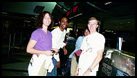Kim, Darryl, Sheryl and David at the Bangkok Airport