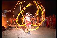 Burning Man 1998 - Fire dancers