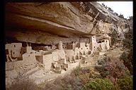 Indian ruins at Mesa Verde National Park, Colorado