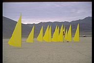 Burning Man 1998 - One of the art installations out on the playa